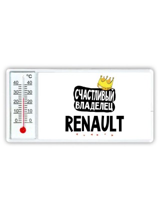 Счастливый владелец Renault