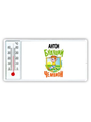 Антон будущий чемпион