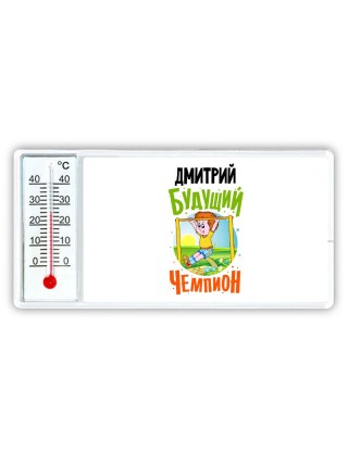 Дмитрий будущий чемпион