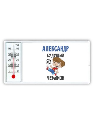 Александр будущий чемпион