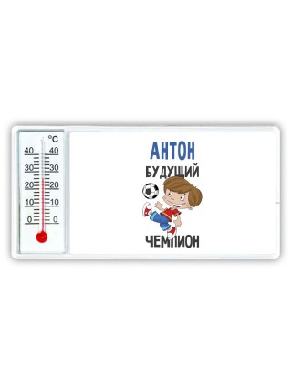 Антон будущий чемпион