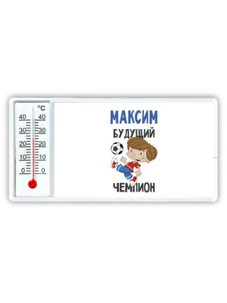 Максим будущий чемпион