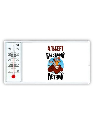 Альберт бывалый лётчик