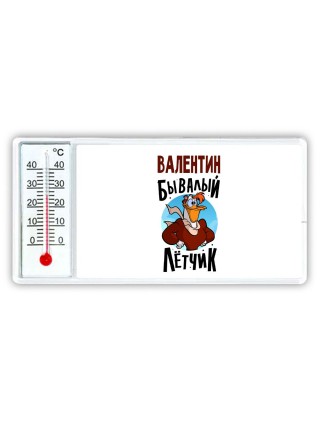 Валентин бывалый лётчик