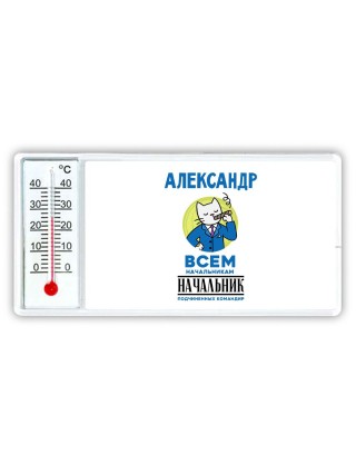 Александр всем начальникам начальник подчиненных командир