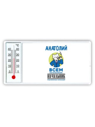 Анатолий всем начальникам начальник подчиненных командир