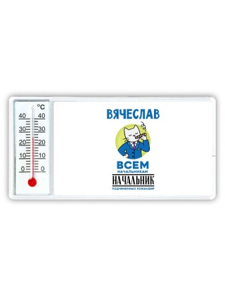 Вячеслав всем начальникам начальник подчиненных командир