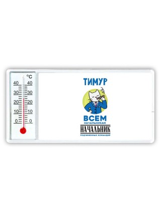 Тимур всем начальникам начальник подчиненных командир
