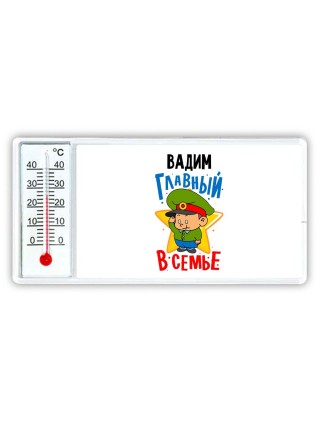 Вадим главный в семье