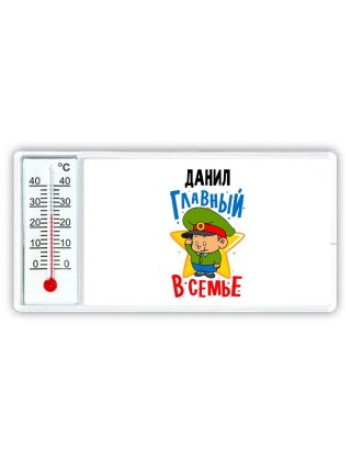 Данил главный в семье