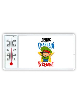 Денис главный в семье