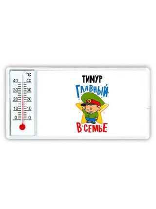Тимур главный в семье
