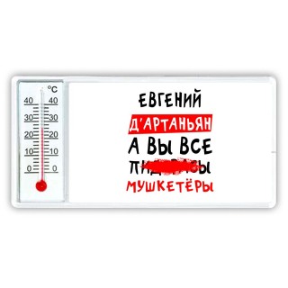 Евгений д'артаньян, а вы все пи... мушкетёры