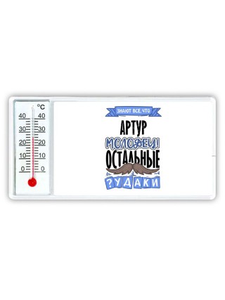 Знают все, что Артур молодец! остальные чудаки