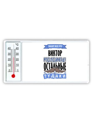 Знают все, что Виктор молодец! остальные чудаки