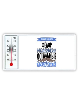Знают все, что Фёдор молодец! остальные чудаки