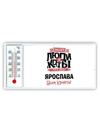 Знают люди и коты, что без Ярослава всем кранты