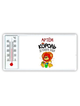 Артём король детского сада