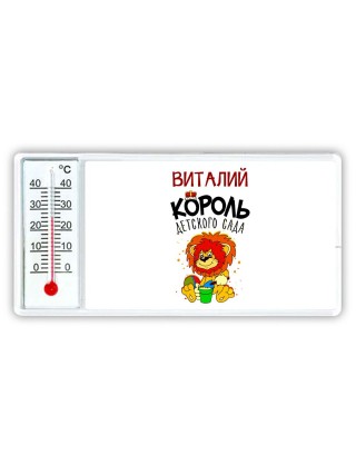 Виталий король детского сада
