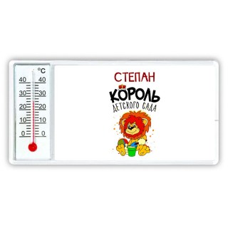 Степан король детского сада