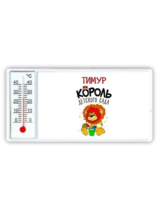 Тимур король детского сада