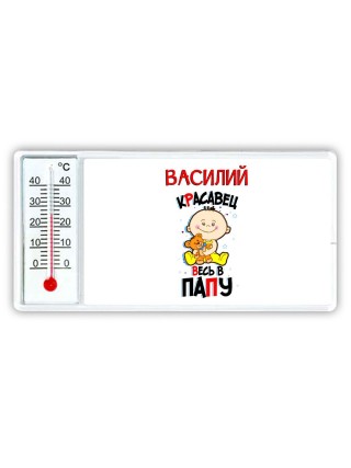 Василий красавец весь в папу