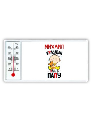 Михаил красавец весь в папу