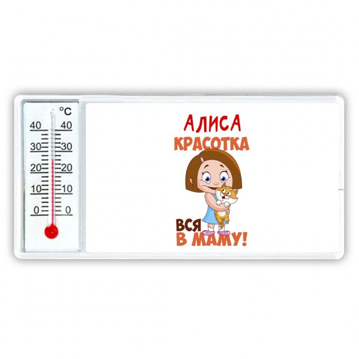 Алиса красотка вся в маму