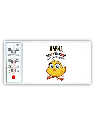 Давид маленький да удаленький