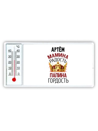 Артём мамина радость папина гордость