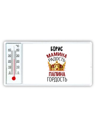 Борис мамина радость папина гордость