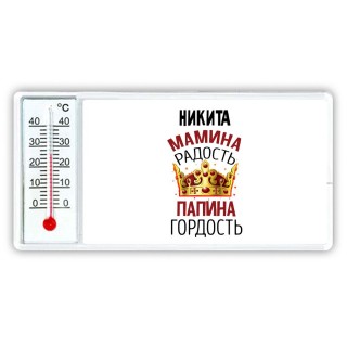 Никита мамина радость папина гордость