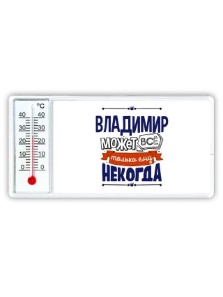 Владимир может всё только ему некогда