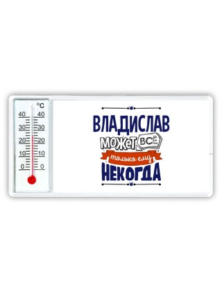 Владислав может всё только ему некогда