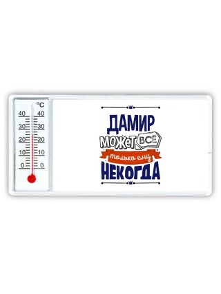 Дамир может всё только ему некогда