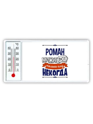 Роман может всё только ему некогда