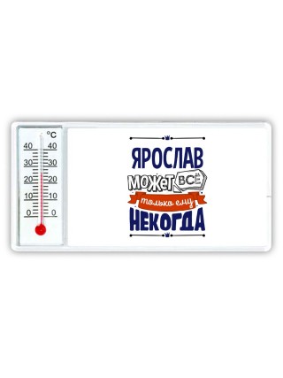 Ярослав может всё только ему некогда