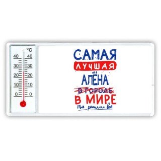 Самая лучшая Алёна в мире - так решили все