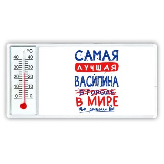 Самая лучшая Василина в мире - так решили все