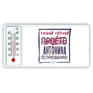 Самая лучшая просто Антонина по призванию