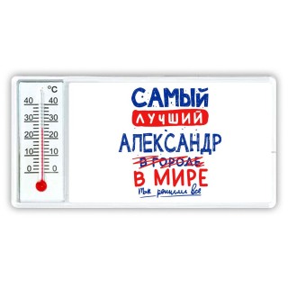 Самый лучший Александр в мире - так решили все