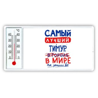 Самый лучший Тимур в мире - так решили все