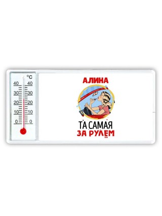 Алина та самая за рулем