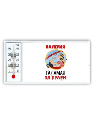 Валерия та самая за рулем