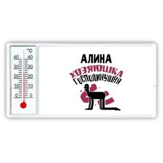 Алина хозяюшка господинушка