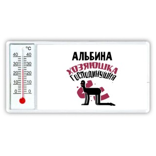 Альбина хозяюшка господинушка