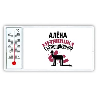 Алёна хозяюшка господинушка