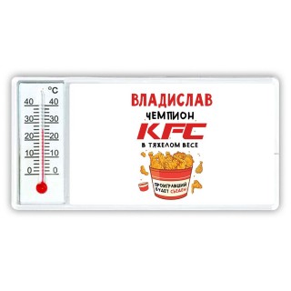 Владислав Чемпион KFC в тяжелом весе