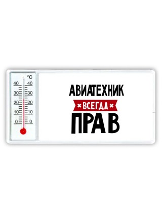 Авиатехник всегда прав