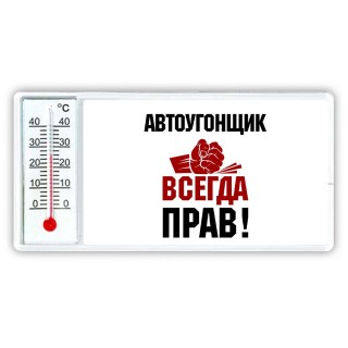 автоугонщик всегда прав